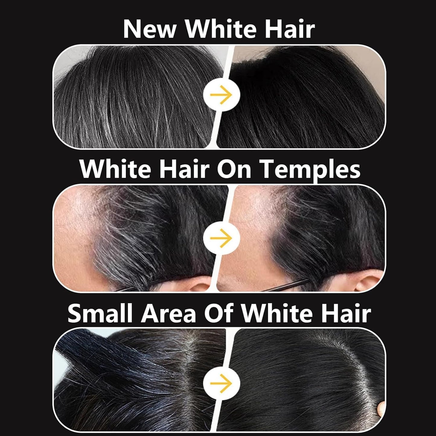 Black Hair Dye Comb (For Both Men & Women)